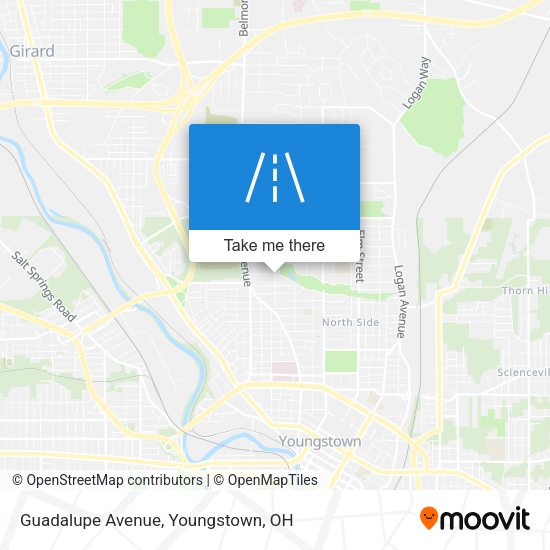 Mapa de Guadalupe Avenue