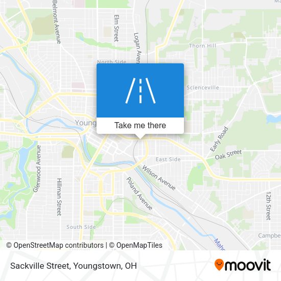 Mapa de Sackville Street