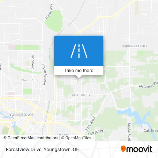 Forestview Drive map