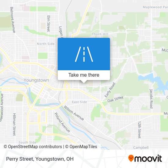 Mapa de Perry Street