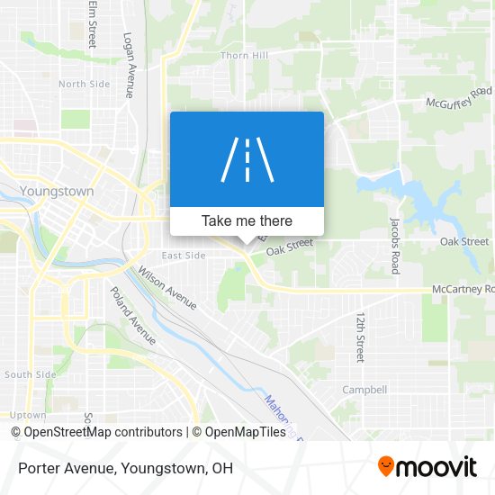 Mapa de Porter Avenue