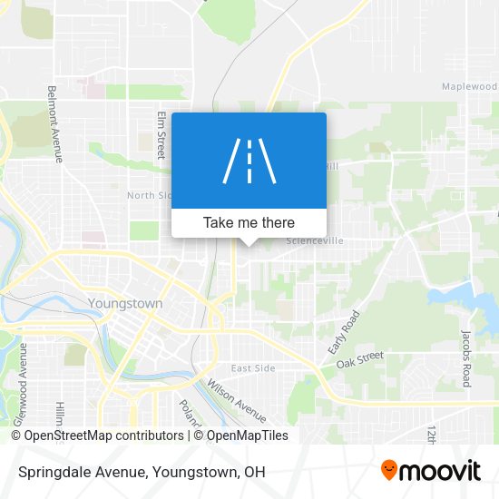 Mapa de Springdale Avenue