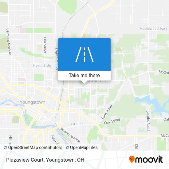 Mapa de Plazaview Court
