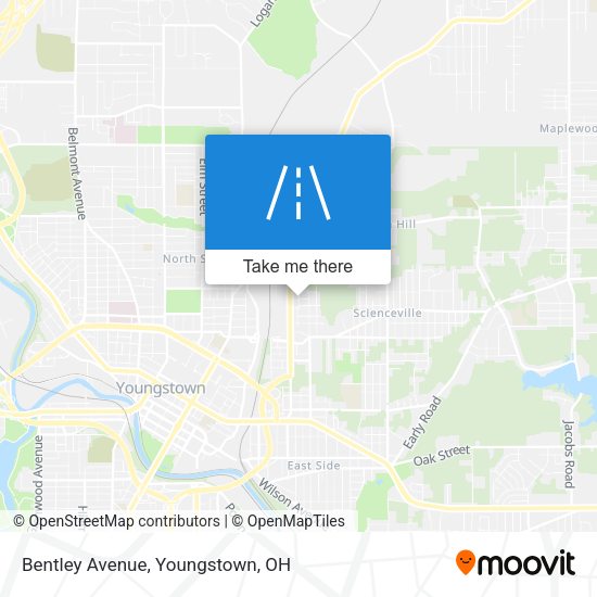 Mapa de Bentley Avenue