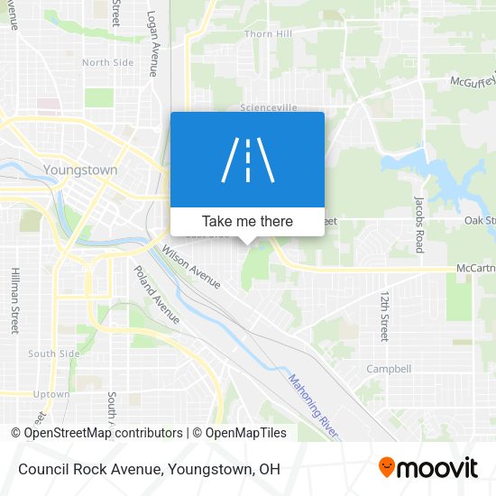 Council Rock Avenue map