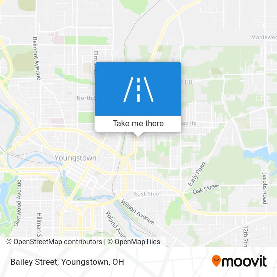 Mapa de Bailey Street