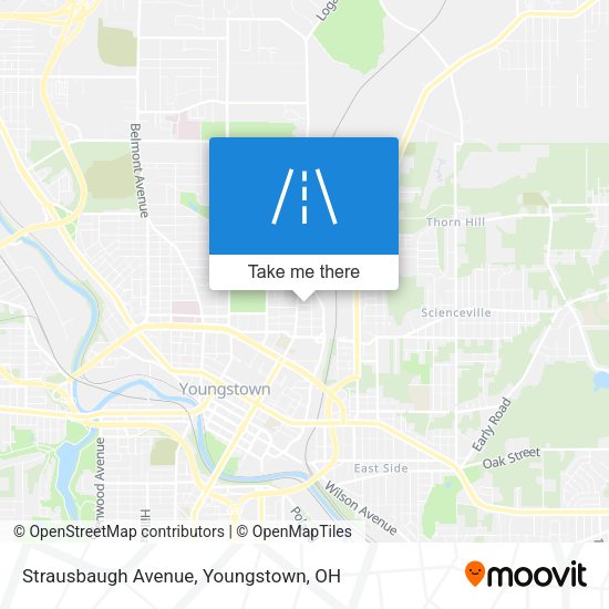 Mapa de Strausbaugh Avenue