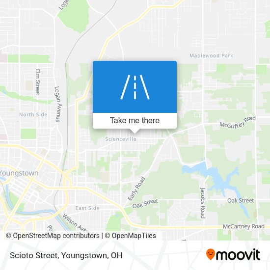 Mapa de Scioto Street