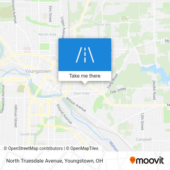 Mapa de North Truesdale Avenue