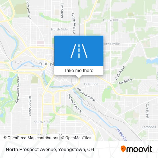 Mapa de North Prospect Avenue