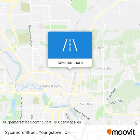 Sycamore Street map