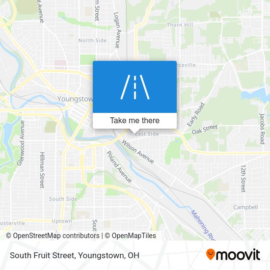 South Fruit Street map