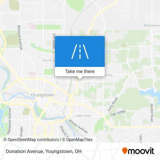 Donation Avenue map