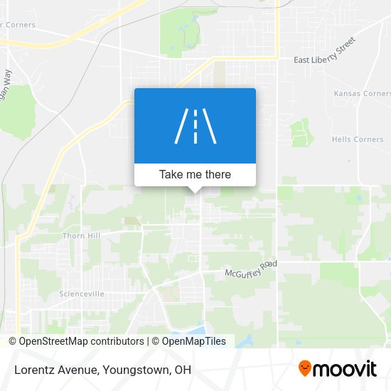 Lorentz Avenue map