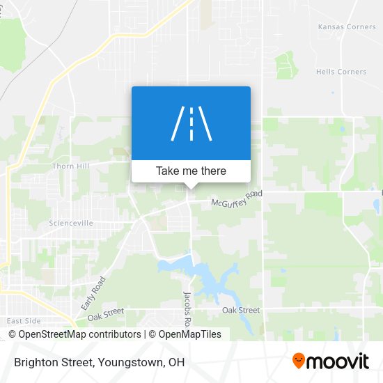 Mapa de Brighton Street