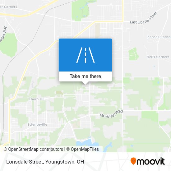 Lonsdale Street map