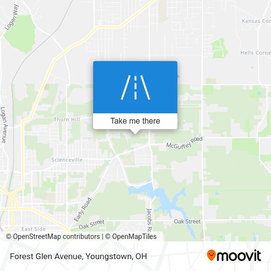 Forest Glen Avenue map