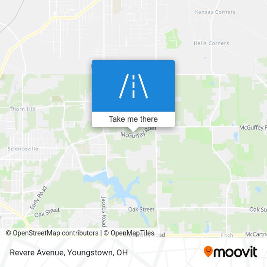 Mapa de Revere Avenue