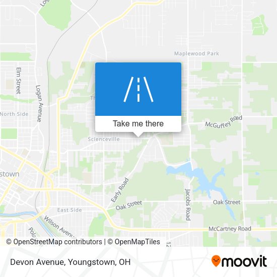 Mapa de Devon Avenue