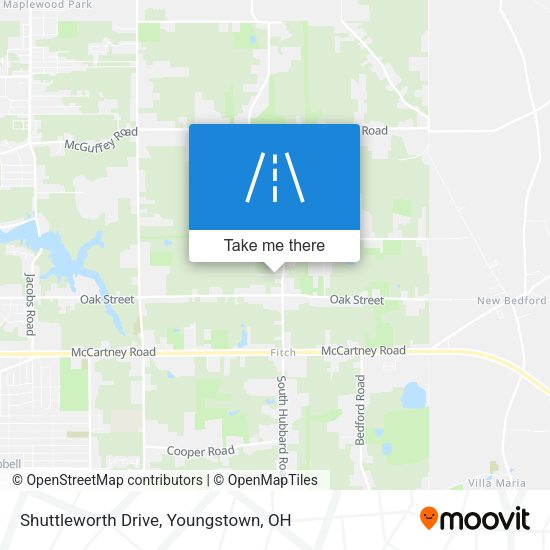 Mapa de Shuttleworth Drive