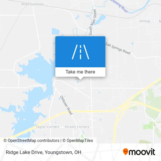 Ridge Lake Drive map