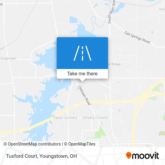 Mapa de Tuxford Court