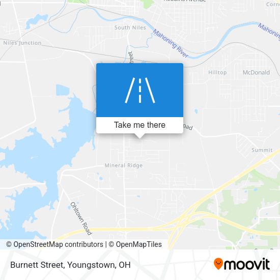 Mapa de Burnett Street