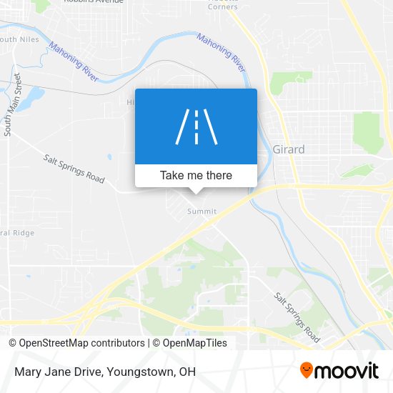 Mapa de Mary Jane Drive