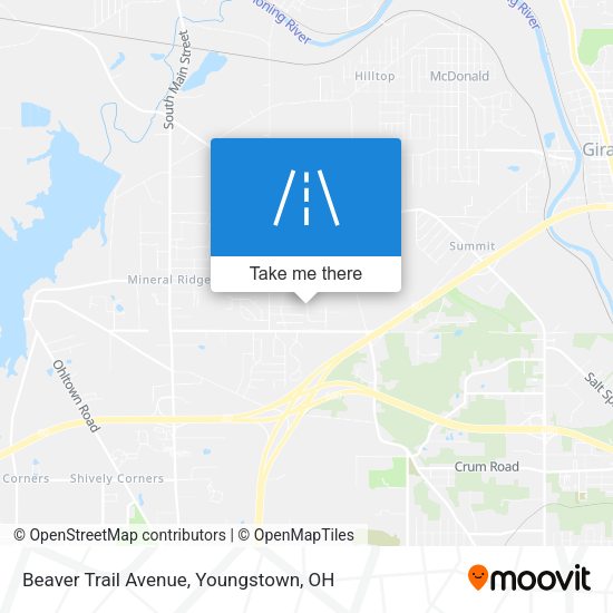 Mapa de Beaver Trail Avenue