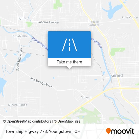 Mapa de Township Higway 773