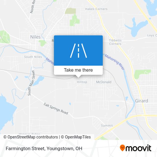 Mapa de Farmington Street