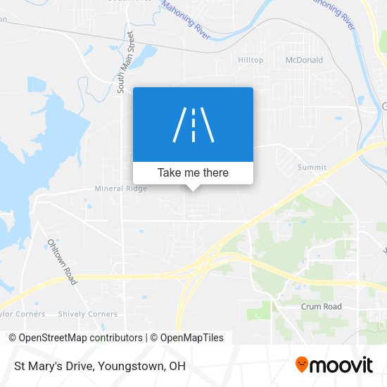 St Mary's Drive map