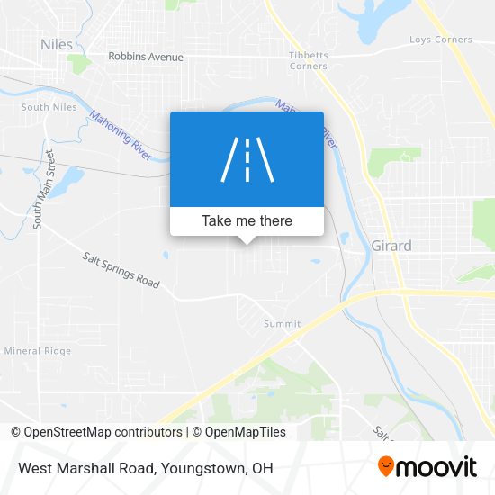Mapa de West Marshall Road