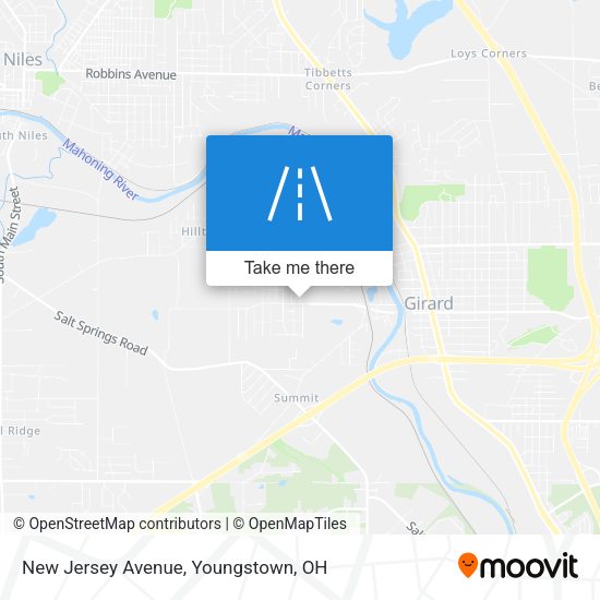 Mapa de New Jersey Avenue