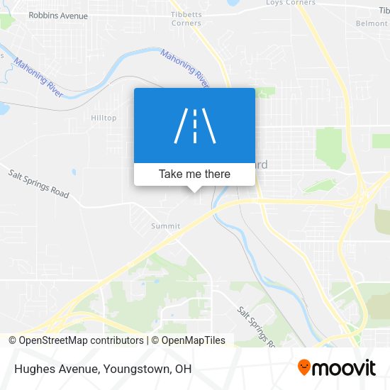 Mapa de Hughes Avenue