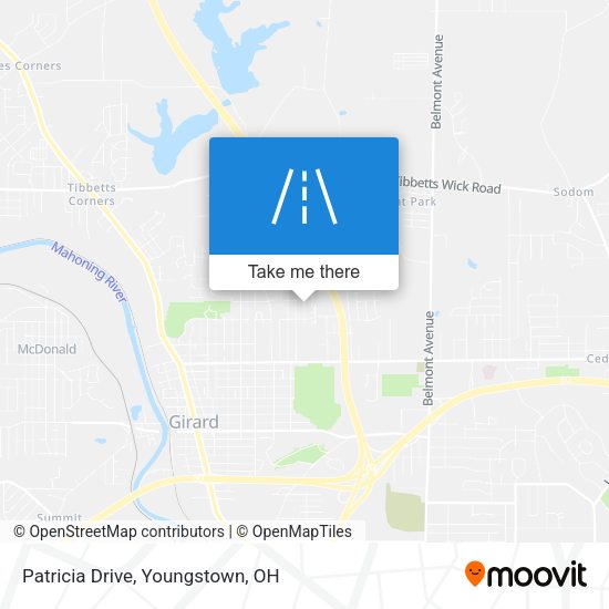 Patricia Drive map