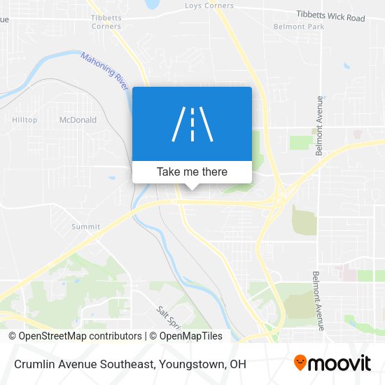 Mapa de Crumlin Avenue Southeast