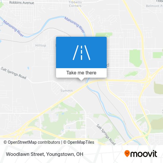 Woodlawn Street map