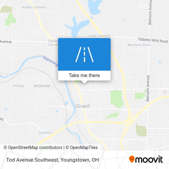 Mapa de Tod Avenue Southeast