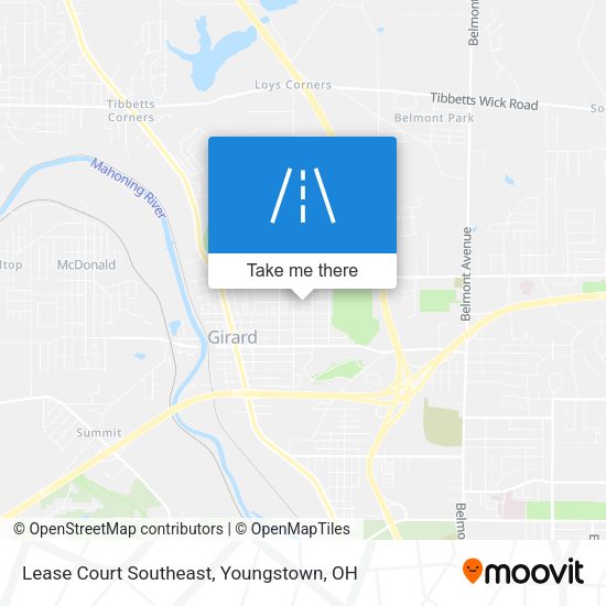 Lease Court Southeast map