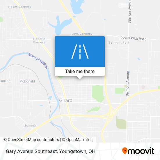 Mapa de Gary Avenue Southeast