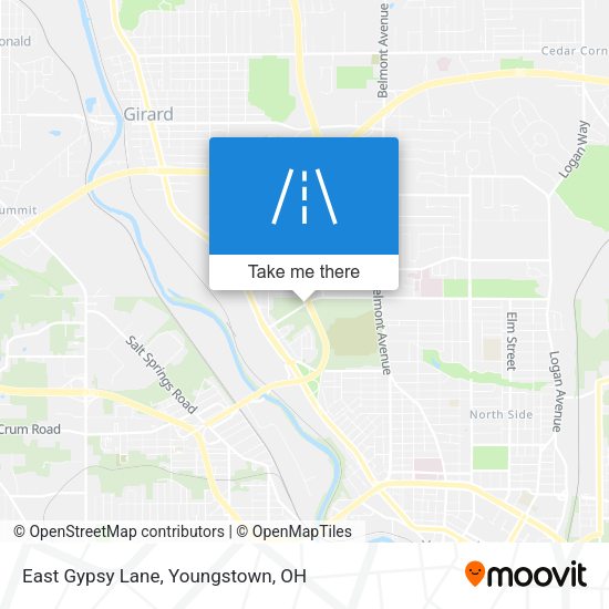 Mapa de East Gypsy Lane