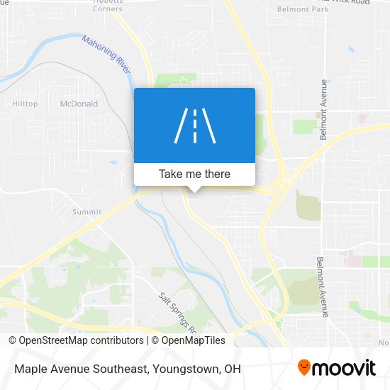 Maple Avenue Southeast map