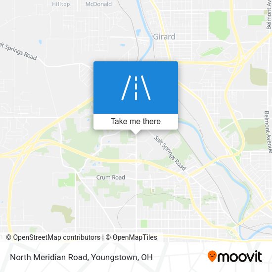 Mapa de North Meridian Road