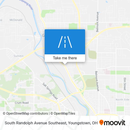 Mapa de South Randolph Avenue Southeast