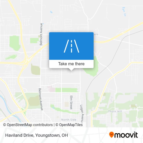 Haviland Drive map