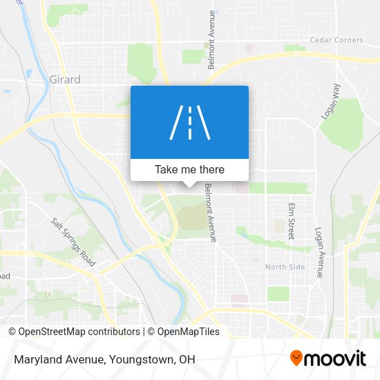 Mapa de Maryland Avenue