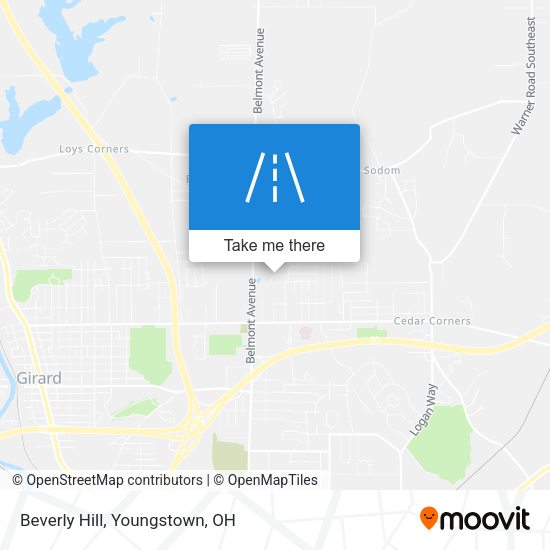 Mapa de Beverly Hill