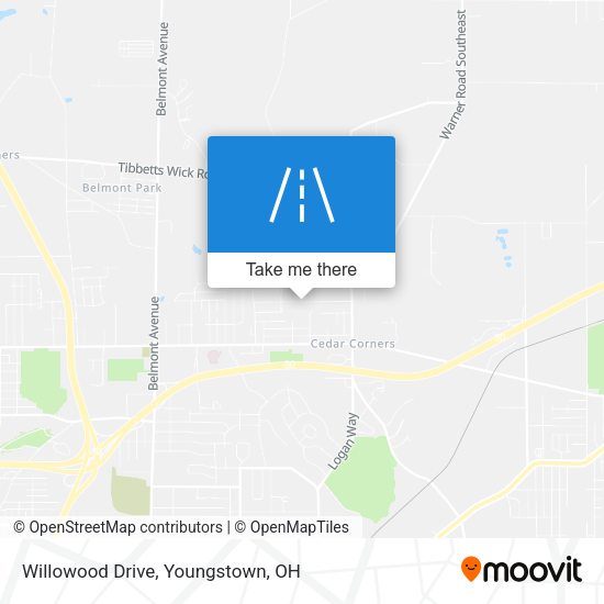 Willowood Drive map