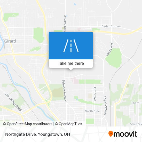 Northgate Drive map